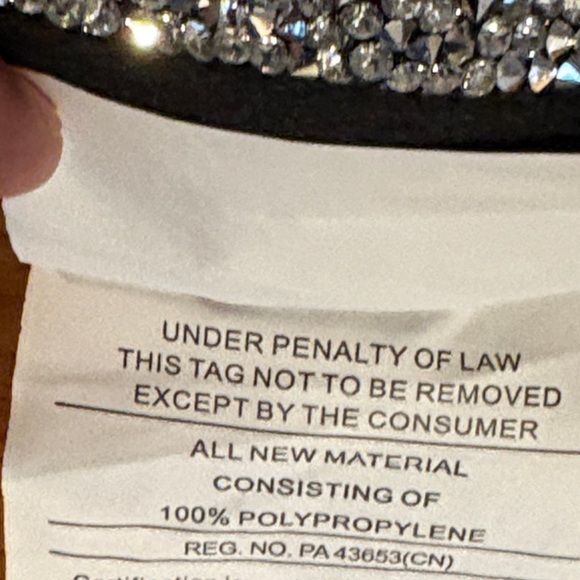 Silver Glitter Bat Pillow - Picture 7 of 9